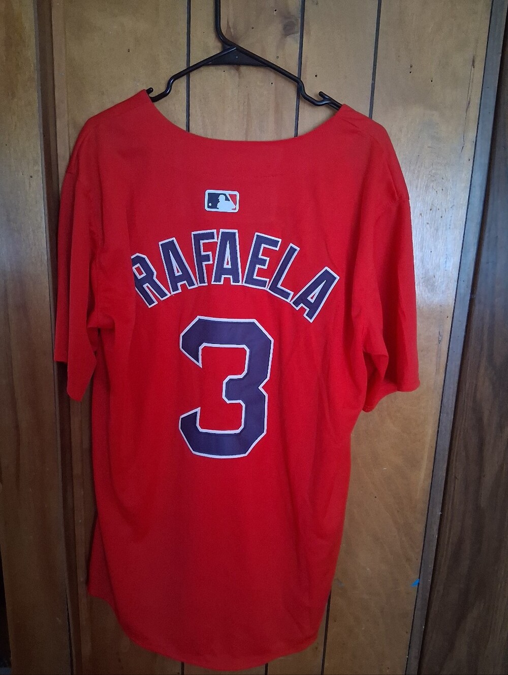Mystery Sports Card With Ceddanne Rafaela Red Sox XXL Jersey